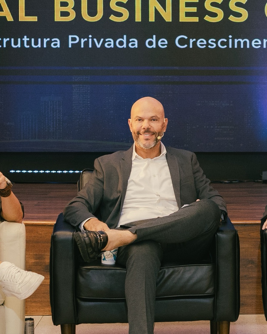 Lúcio Santana, fundador e chairman da Royal Business Growth, no hub em Orlando